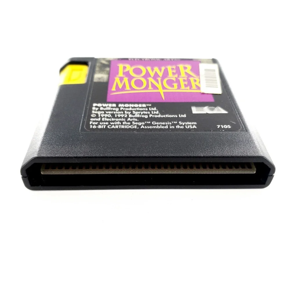 Power Monger (Sega Genesis) Authentic Cartridge Only Tested & Works